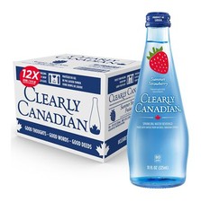Clearly Canadian Summer Strawberry Sparkling ...