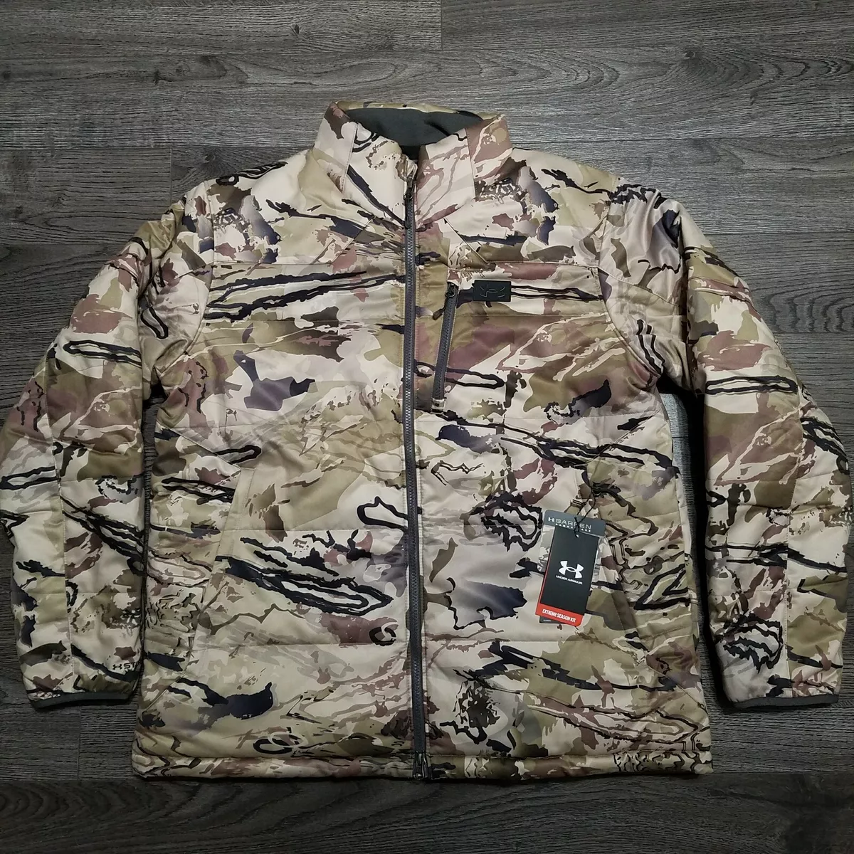 Under armour cheap camouflage jacket