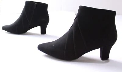 Botines Easy Street para mujer Falcon punta JL3 negros Lamy talla US:8 UK:6 - Imagen 1 de 4