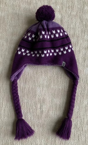 The North Face Girls Purple Knit 