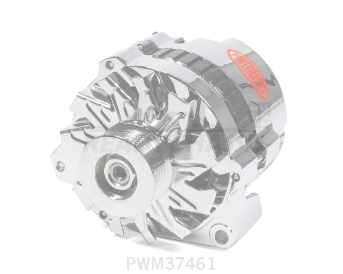 Fits Powermaster CS130 for GM 140A Chrome Alternator 37461 | eBay