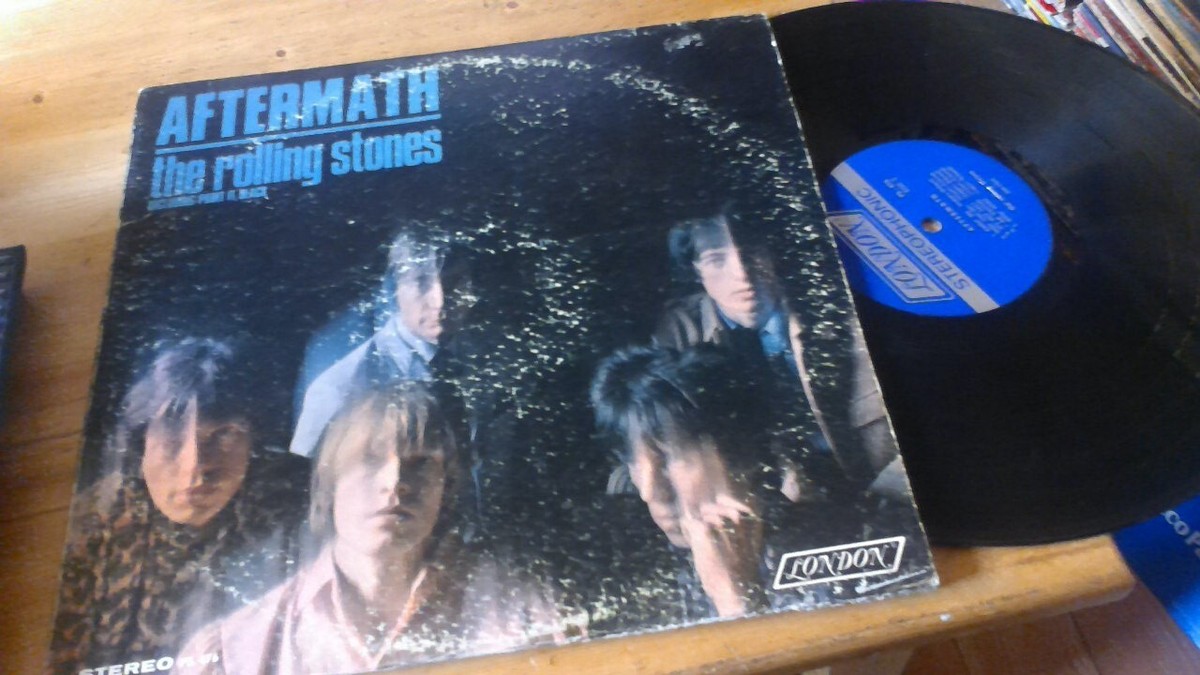 The Rolling Stones Aftermath London PS 476 Vinyl Record 1965 Rock
