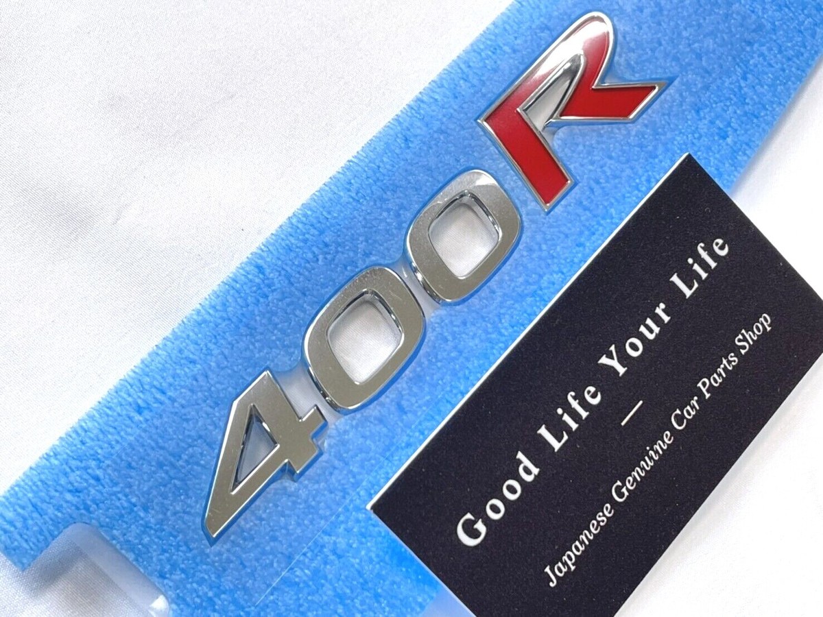 Nissan 400R Trunk Badge Emblem Q50 Q60 Infiniti 84894-6HL1A New