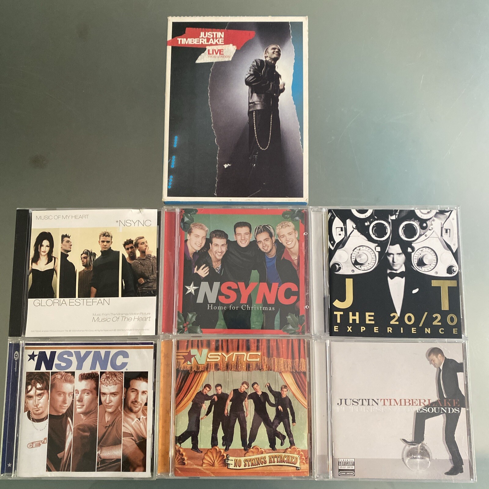 Justin Timberlake/ *NSYNC 7 LOT- Live DVD, No String, 20/20, Futuresex, Music 🩷