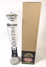 Corona Premier Cerveza Crown Topper Beer Tap Handle 12.5” Tall Brand New In Box!