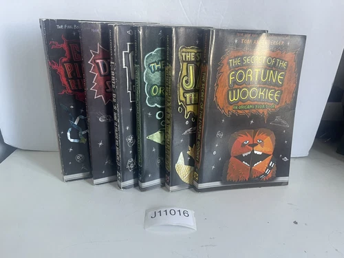 Lot of 6: The Origami Yoda Series Paperback Books by Tom Angleberger - Star Wars