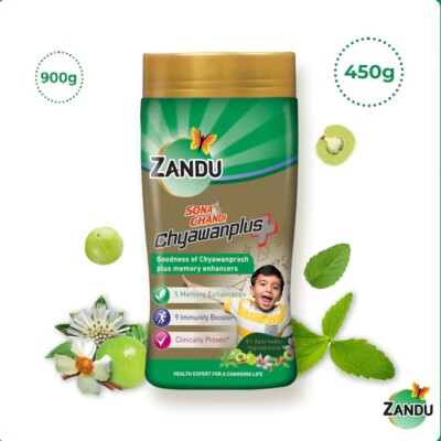 Zandu Ayurvedic Sona Chandi Chyawanplus / Chyawanprash with Free Shipping