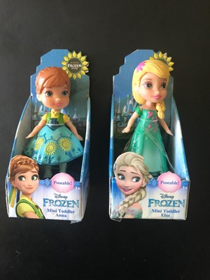 elsa and anna mini toddler dolls