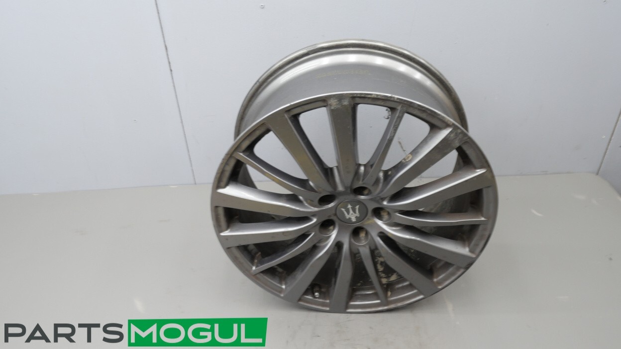 14-19 MASERATI GHIBLI S 19x8.5 FRONT WHEEL RIM 15 SPOKE SPEEDLINE 19 INCH OEM