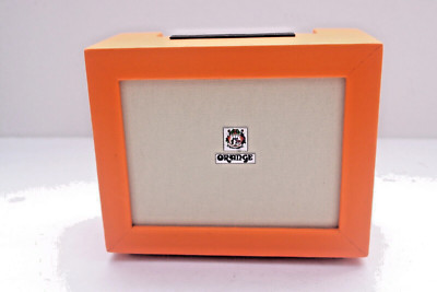 Miniature Amplifier Orange Micro Crush Guitar Speaker Cabinet for Display Only