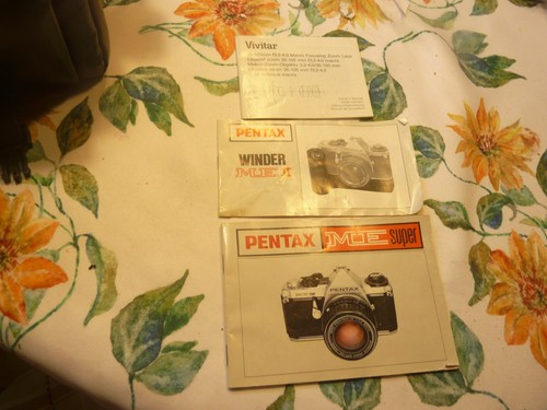 Pentax ME SUPER 35mm Film Camera bundle 3 Lenses, Winder, Manual +++ - Picture 7 of 19