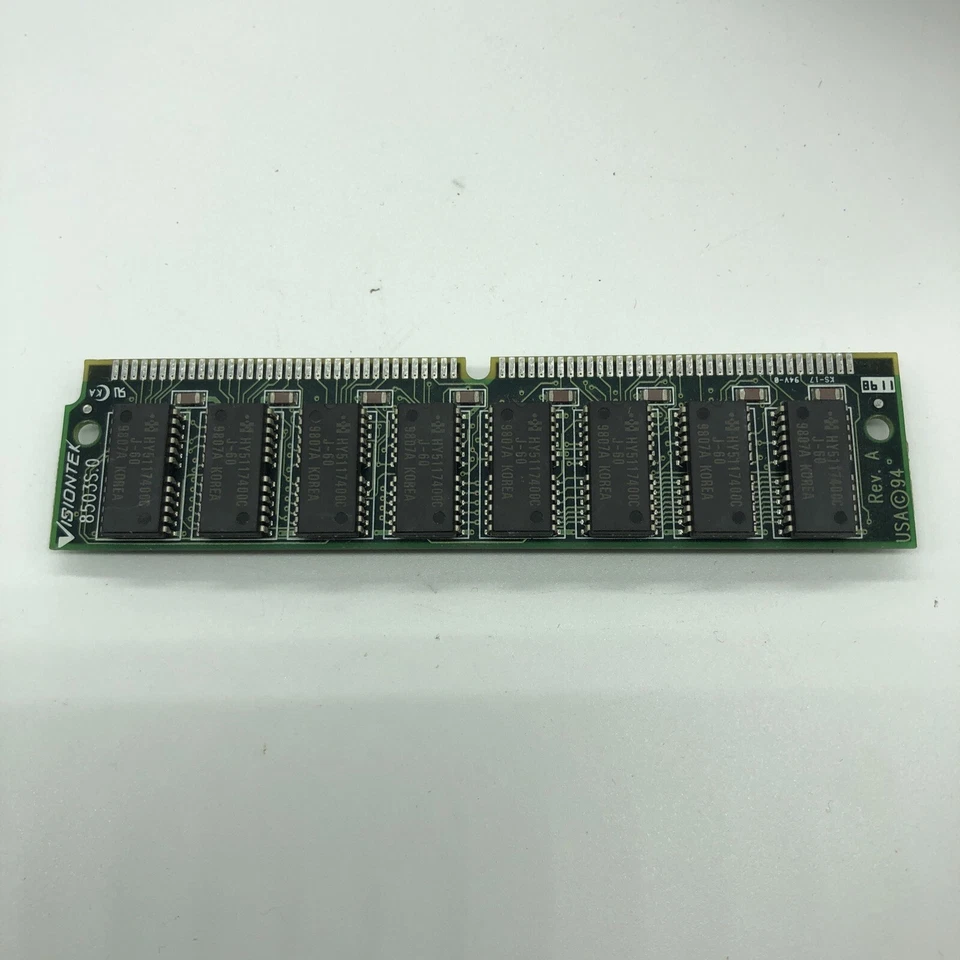 MÓDULOS 32 MB Fast Page FPM MEMORIA NO PARIDAD 60NS SIMM 72 PINES 5V 8X32 32 MEG Foto 2 de 4