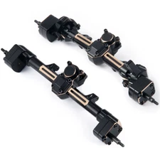RCBATER With Adapter Weight Front/Rear Portal Axle Set for RC 1:24 Axial SCX24