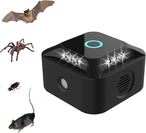 300m² Ultraschallgerät Tiervertreiber Mäuse Ratte Nagetierabwehr Insekten Killer - Bild 16 von 20