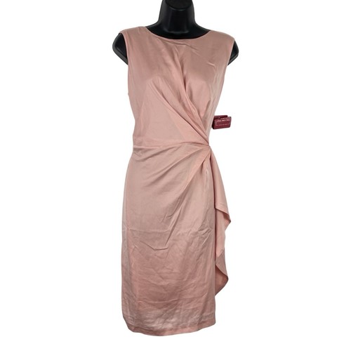 Abito midi tunica donna Truth & Fable nodo davanti rosa - taglia XXL - Foto 2 di 7