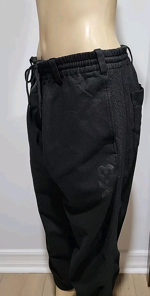 Y-3 Yohji Yamamoto 阔腿 M 码羊毛侧板罕见长裤 # 4 — 第 2/4 张图片