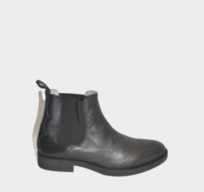 New! AllSaints Black Creed Leather Chelsea Distressed Boots 44 EU 11 US DD339A Creed Suede Chelsea Boots Black | ALLSAINTS main image 3