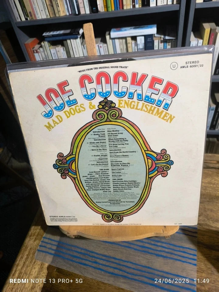 JOE COCKER " MAD DOGS & ENGLISHMEN" - LP ORIGINAL FRANCE (1970) - Photo 2/4