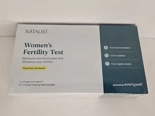 Natalist Women's Fertility Test - at-Home Test Kit by Everlywell Measures Hormon