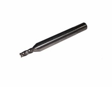 Image of 4 FLUTE ENDMILL 2MM (THREADED SHANK) 2MM DIAMETER 6MM SHANK MILLING CUTTER
