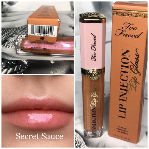 4 NUEVOS EN CAJA Too Faced Lip Injection Lip Plumper SECRET SALSA, CHICLE, MANDARINA + 1 - Imagen 6 de 14