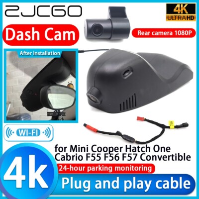 Mini Cooper Camera 4K DVR Dash Cam Camera for Mini Cooper Hatch One Cabrio F55 F56 F57 ...