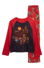 Girls   38 Minecraft Red Pajama Set Size 6 NEW WITH TAGS