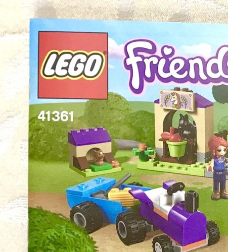LEGO 41361 Instruction Booklet Manual Friends Mia’s Foal Stable - Picture 2 of 2