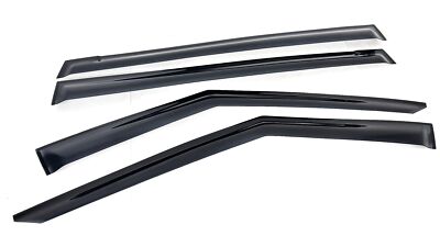 Out-Channel Window Visor Vent Rain Wind Guard Shade Fit 22-Up Kia Carnival MPV