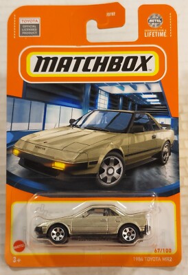 1984 Toyota MR2 67/100 Matchbox 2024 HVL89 champagne MR-2