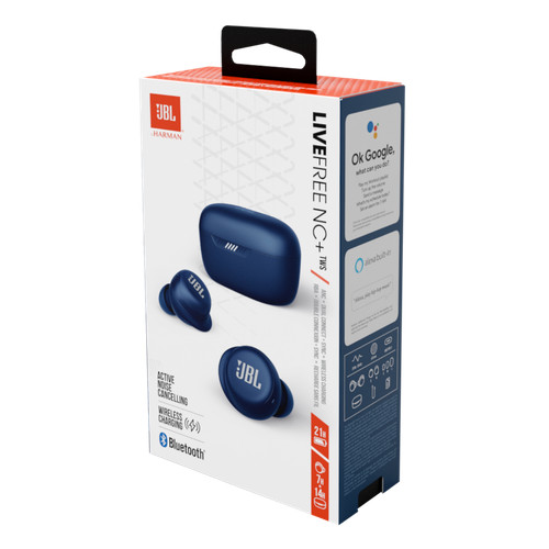 JBL Live Free NC+ TWS, True wireless Noise Cancelling earbuds.