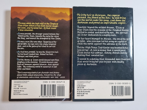 Judith Tarr The Avaryan Rising Trilogy Book 1 & 2 Pan Paperback - Picture 4 of 13