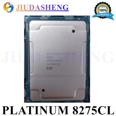 Intel Xeon Platinum 8275CL CPU 3.00GHz 24-Core LGA-3647 SRFA9 Server Processor