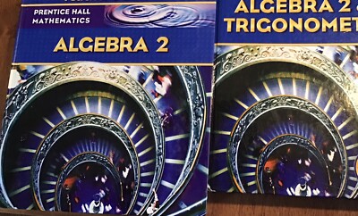 Prentice Hall Algebra 2 Teacher Edition & Student Homeschool Curriculum Bundle