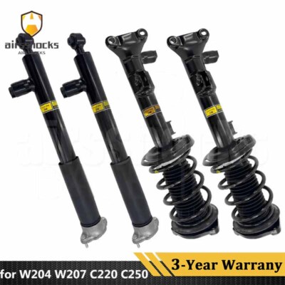Front Rear Shock Struts Assys Fit Mercedes Benz E/C-Class W207 C204 2010-16 5.5L