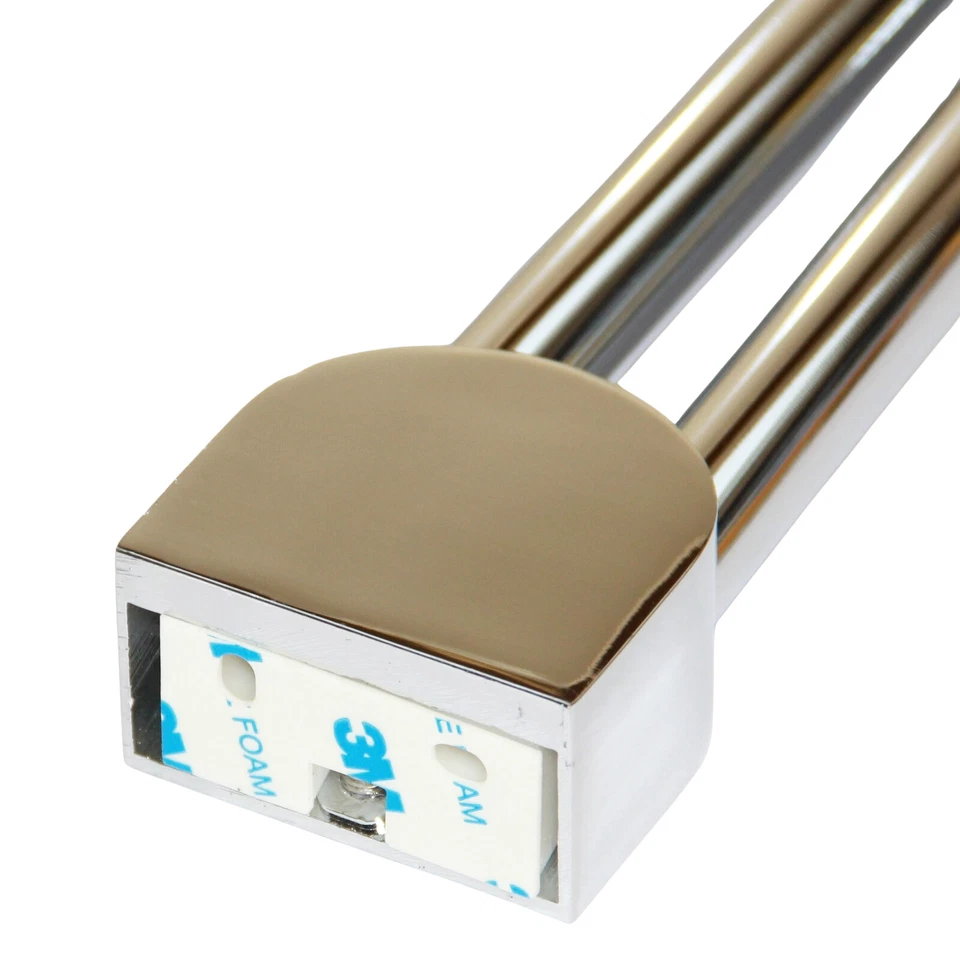 Handtuchhalter Handtuchstange Zweiarmig Messing verchromt Sanitop 45cm lang - Bild 3 von 4