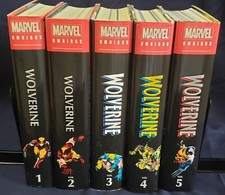 Wolverine Omnibus Vol 1-5 Hardcovers DM Varia...
