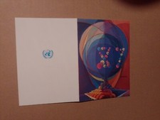 Carte De Voeux 1er Jour Carte Nations-Unies Genève 1986