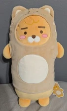 Kakao Friends Soft Body Pillow Little Ryan Cat Costume Brand New 18 Inch