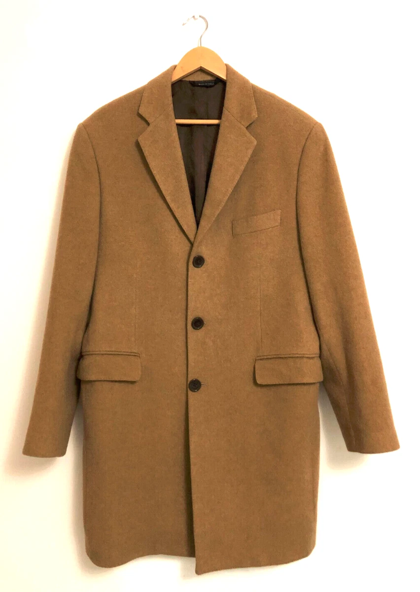 Saint Laurent Wool Outer Shell Brown Coats, Jackets & Waistcoats