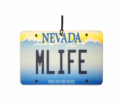 Personalisierter NEVADA LICENSE PLATE Auto Lufterfrischer