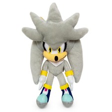 Plush Coin Bag - Sonic the Hedgehog - 8" Silver Sonic Key Chain Toy Doll