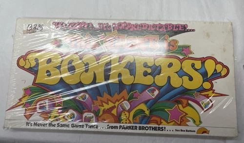 Vintage This Game is “Bonkers” Board Game 1978 Parker Brothers New Sealed