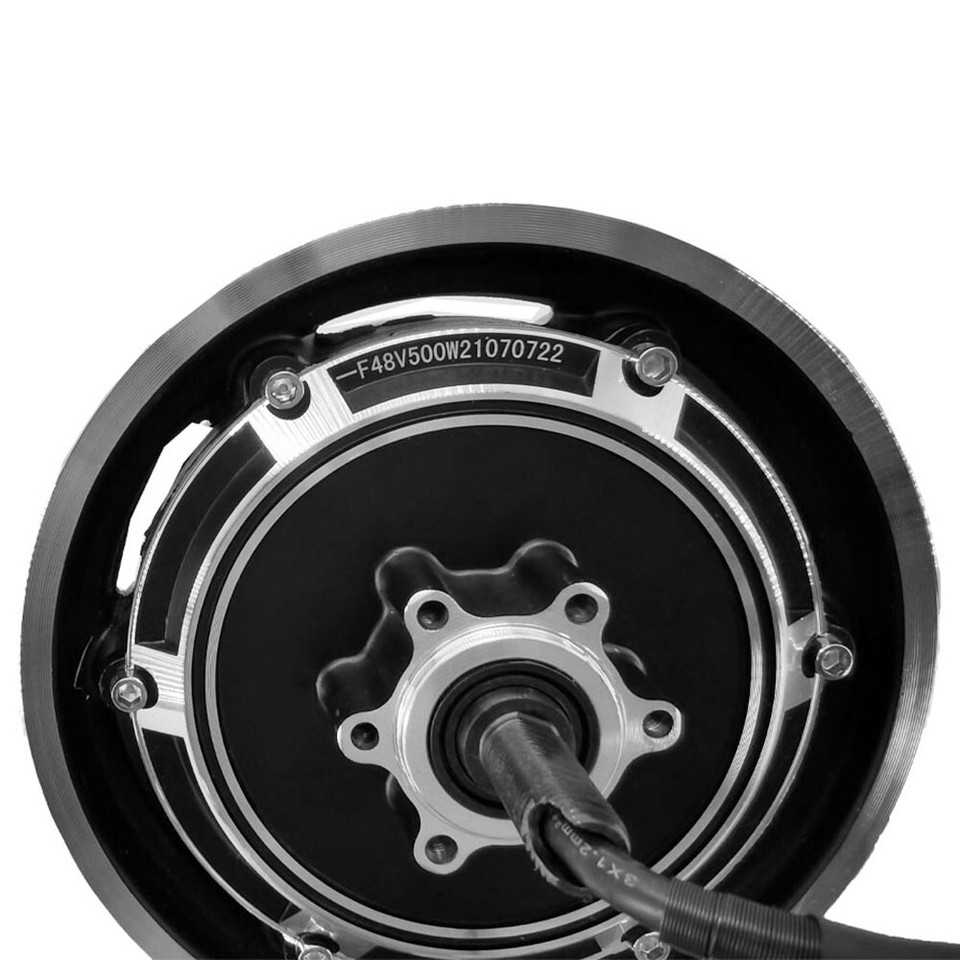 10'' Electric Scooter Hub Motor 48V 500W Brushless Dis Brake for KUGOO