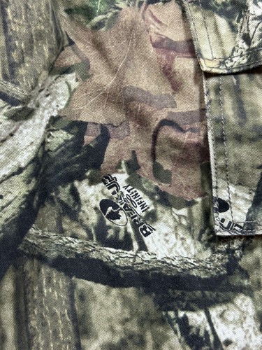 Mossy Oak Break Up Infinity Pants Boys 10/12 Large Camo Cargo Adjustable Waist - Picture 3 of 5