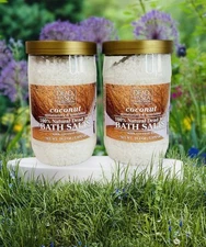 Dead Sea Collection Bath Salts Enriched w/Coconut Natural Salt for Bath 2-pack