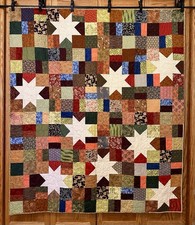 Handmade Patchwork Cotton Modern Quilt