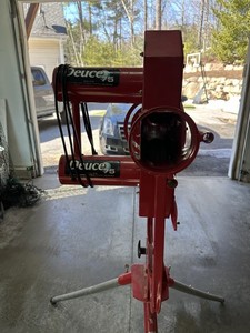 Heater Sports Deuce 75 Baseball Pitching Machine Red Portable 75mph Plastic Ball