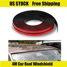 4M Weather Seal Rubber Strip Car Windshield Trim Edge Molding Protector Guard