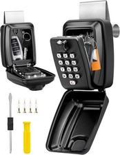 Car Window Lock Box Vehicle Punch Button Combination Key Safe Box for Ride Share